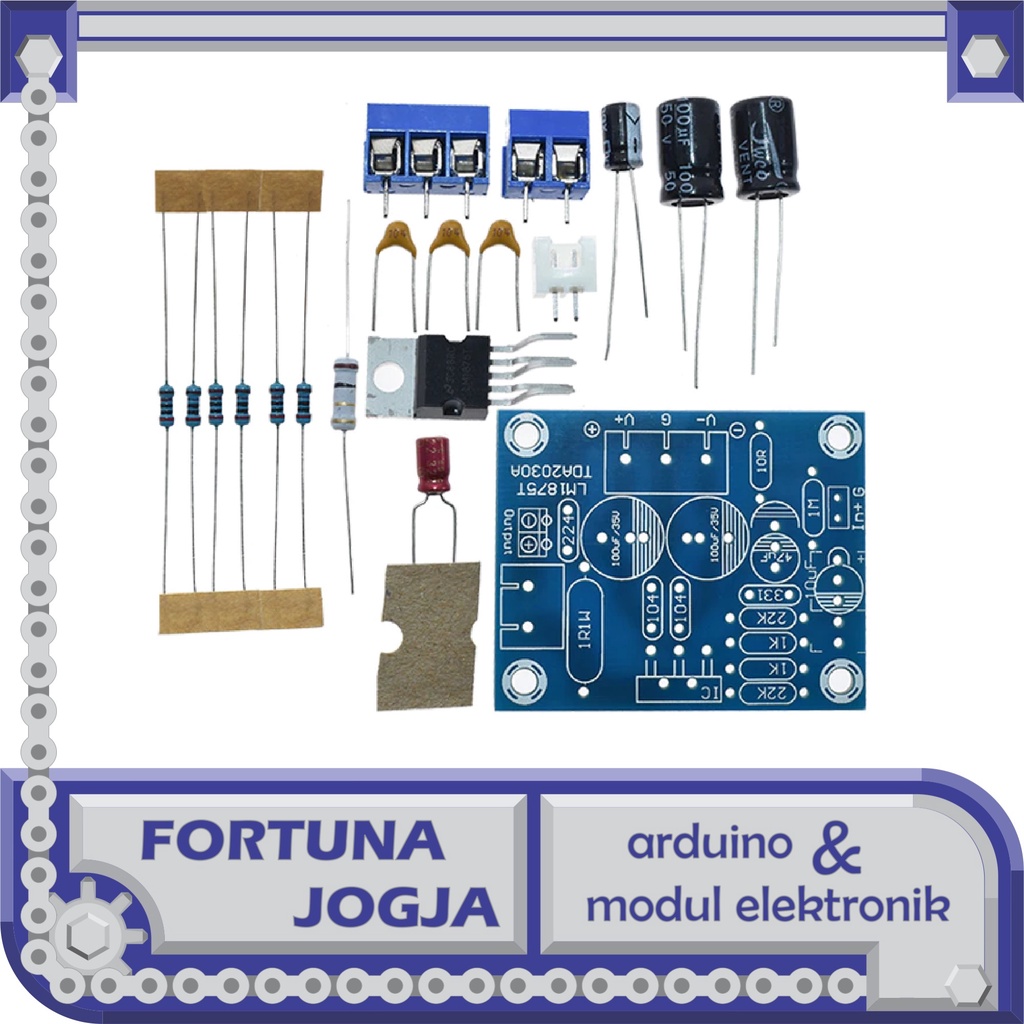 Jual Kit Modul Lm T Audio Amplifier Module Symmetric Power Supply Lm Shopee Indonesia