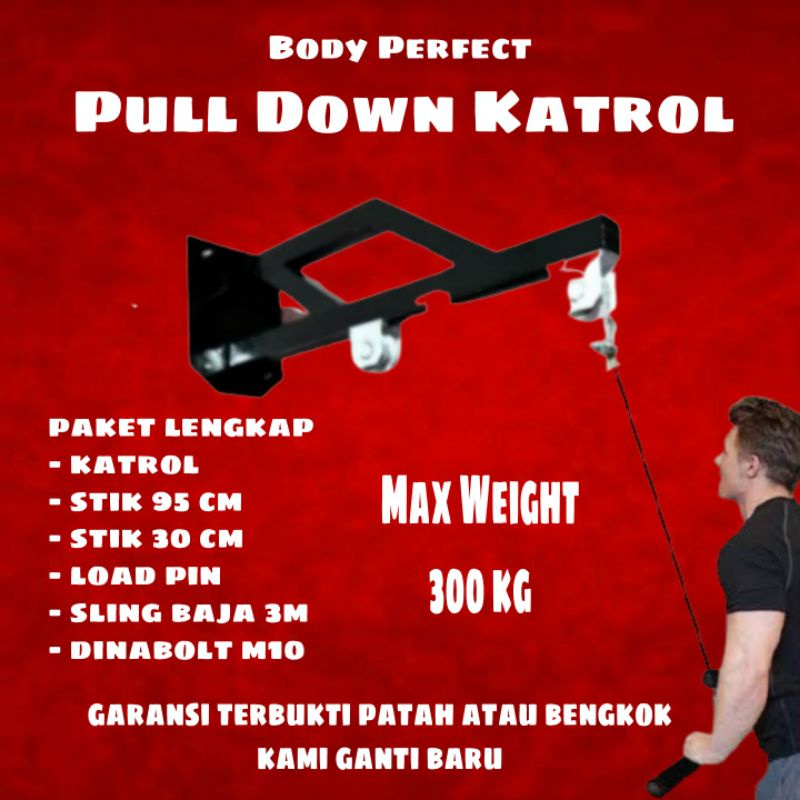 Jual Pull Down Katrol Untuk Melatih Otot Sayap | Shopee Indonesia