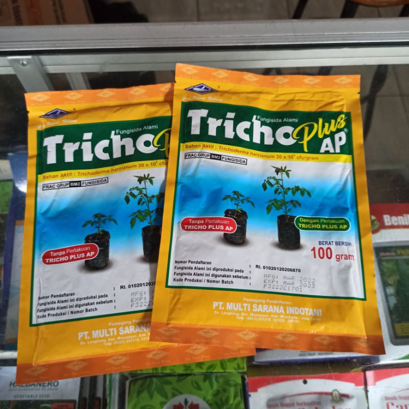 Jual Fungisida Trichoplus Ap Tricho Plus Ap 100 Gram Busuk Batang Shopee Indonesia 