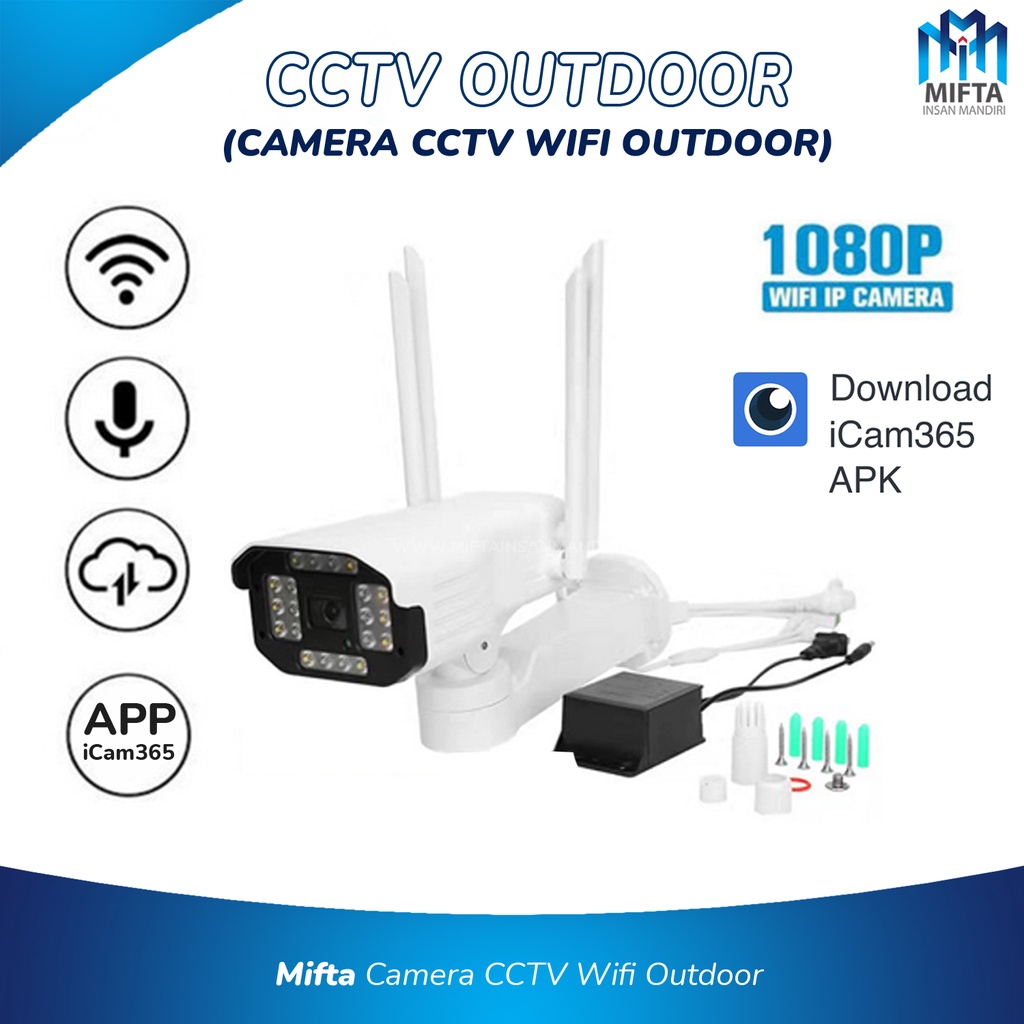 Jual CCTV OUTDOOR / KAMERA CCTV / IP CAMERA CCTV WIFI OUTDOOR / CCTV ...