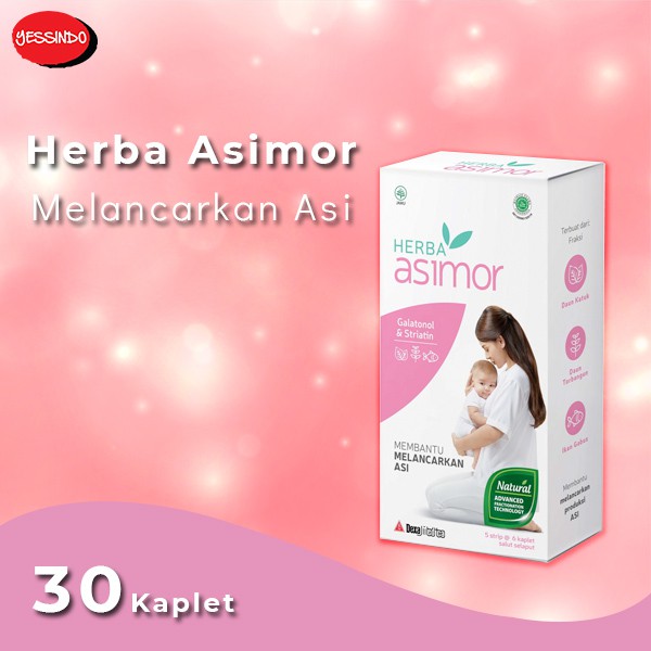 Jual Herba Asimor Box 30 Kapsul Asi Booster Pelancar Asi Shopee Indonesia