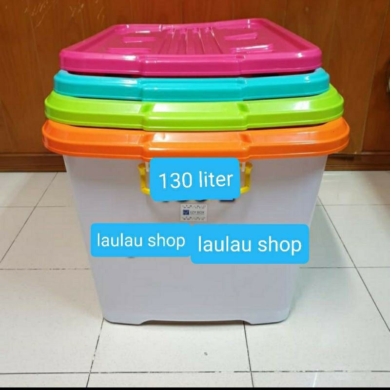 Jual BOX CONTAINER EZY CB 130 LITER KUALITAS SHINPO/KONTAINER KRAT ...