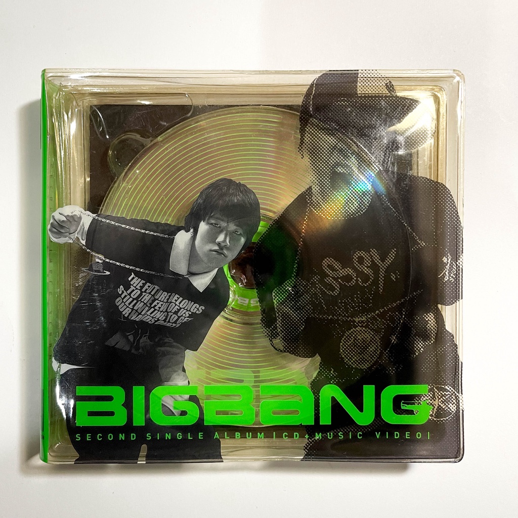Jual BIGBANG Second Single Album CD Kpop Unsealed Album