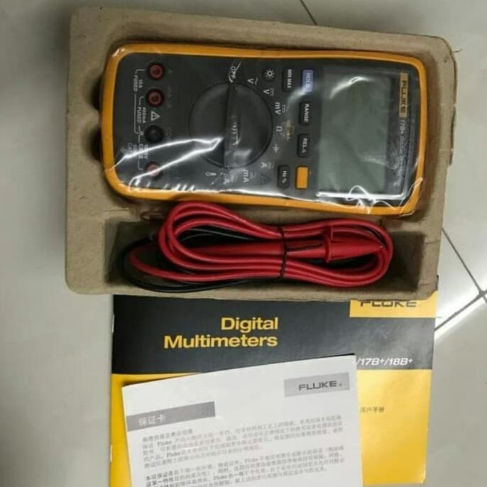 Jual Fluke 17B+ Digital Multimeter Multitester Avometer Original Murah ...