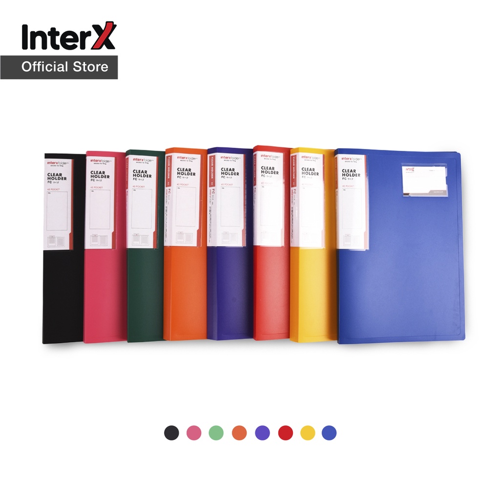 Jual InterX Folder Clear Holder / Document Keeper / Map Display Album ...