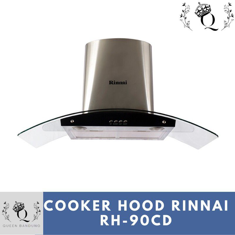 Jual Cooker Hood Rinnai RH 90CD Alat Elektronik Penghisap Asap Dapur ...