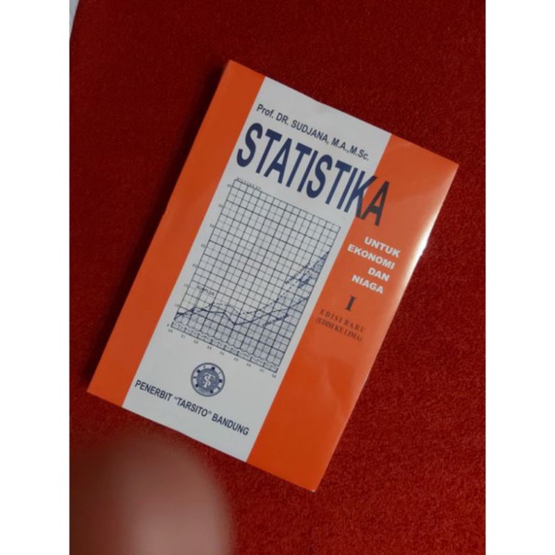 Jual BUKU STATISTIKA UNTUK EKONOMI DAN NIAGA SUDJANA | Shopee Indonesia