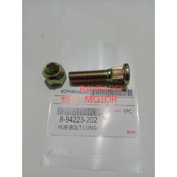 Jual Baut Roda Panjang Hub Bolt Long Isuzu Panther Original Shopee Indonesia