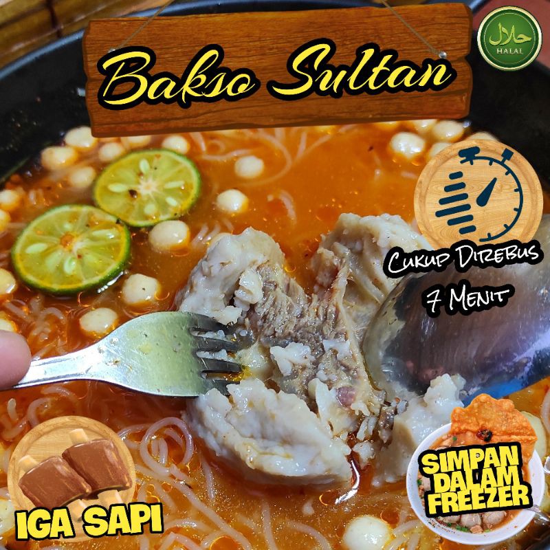 Jual Bakso Sultan Isi Iga Sapi Shopee Indonesia