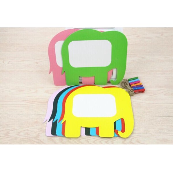 Jual AQ Grosir Frame Foto Gajah / Elephant Warna warni ukuran 5