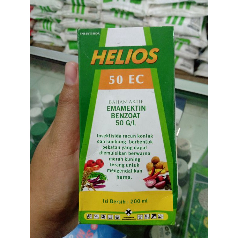 Jual Racun Insektisida ulat tanaman HELIOS 50 EC 200 ml | Shopee Indonesia