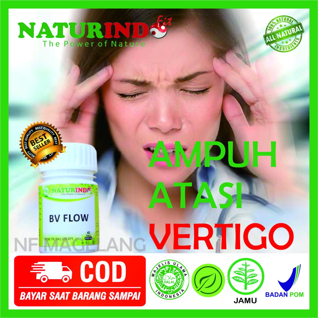 Jual Obat Herbal Vertigo Migren Penyumbatan Pembuluh Darah Kerusakan