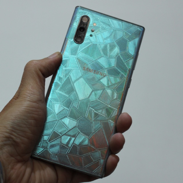 Jual STIKER Samsung Note 10 Plus motif transparan mozaic (BACA RINCIAN ...