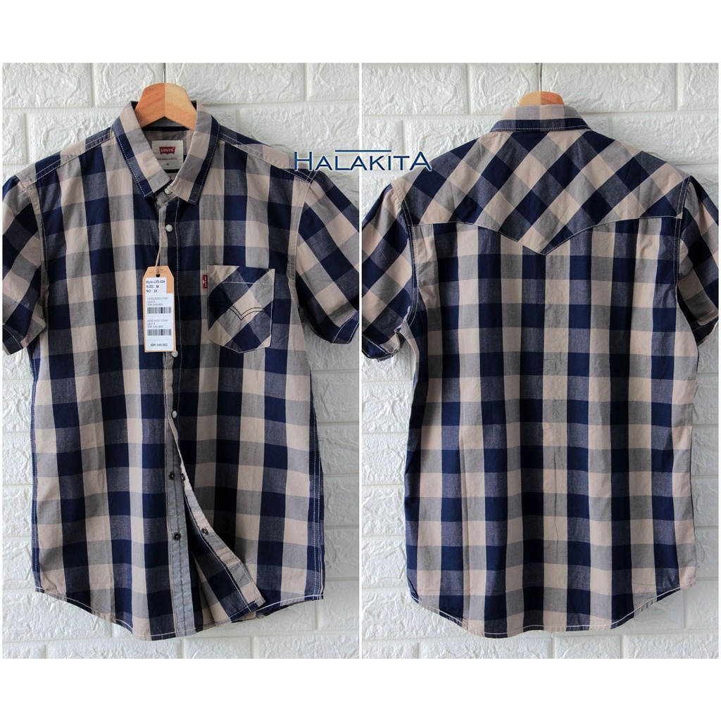 Jual PROMO Kemeja Branded Harga Distributor Kemeja Kotak Besar