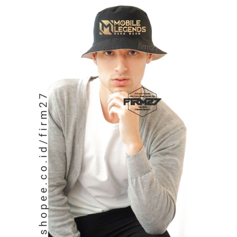 Jual Topi Bucket Mobile Legends - Bucket Hat Mobile Legends | Shopee ...