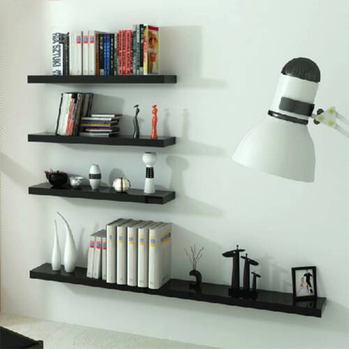 Jual rak dinding minimalis cantik floating shelves(3pack)uk/50,15,4cm ...