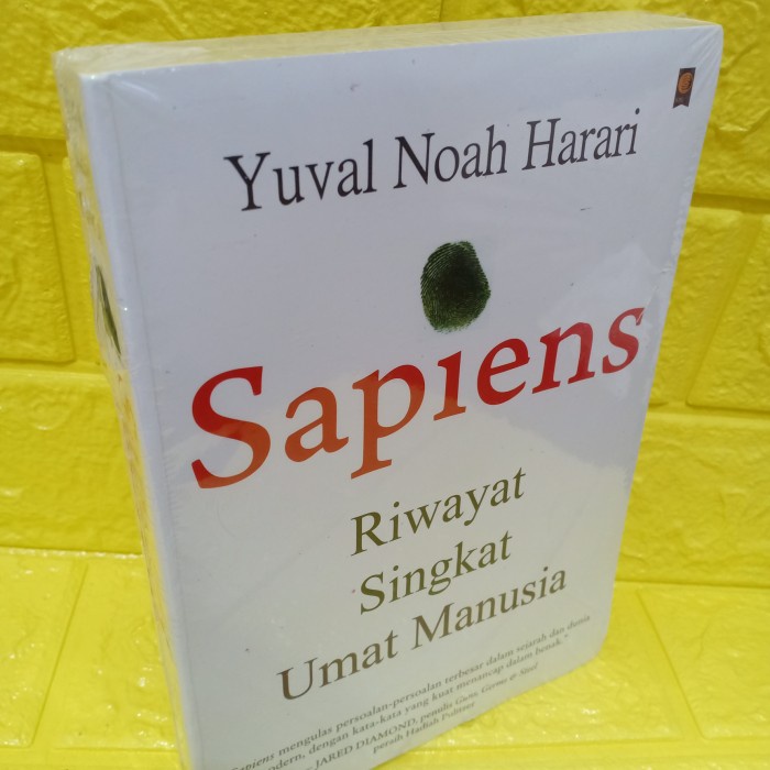 Jual BUKU SAPIENS ( Yuval Noah Harari ) | Shopee Indonesia