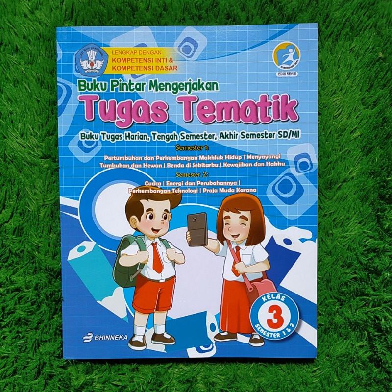 Jual ORIGINAL BUKU PINTAR MENGERJAKAN TUGAS TEMATIK SD KELAS 1 2 3 4 5 ...