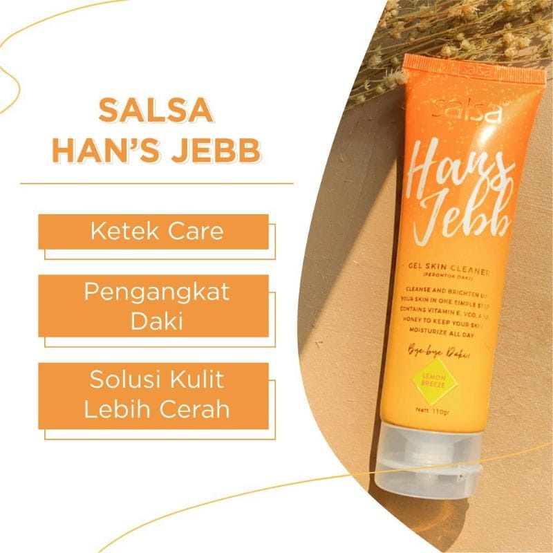 Jual Salsa Hans Jebb Peeling Gel Perontok Daki Lulur Tanpa Bilas