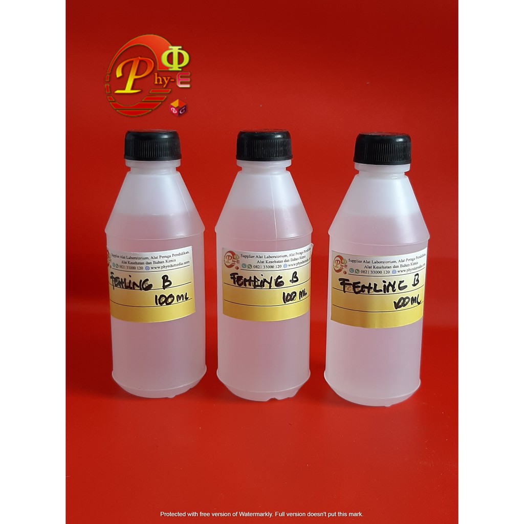 Jual Fehling B 100ml / Larutan Fehling B / Reagen Fehling B / Fehling