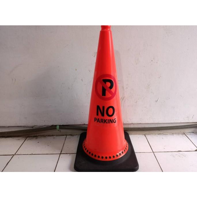 Jual Rambu sign cone DILARANG PARKIR No parking Hotel Ruko Rukan ...