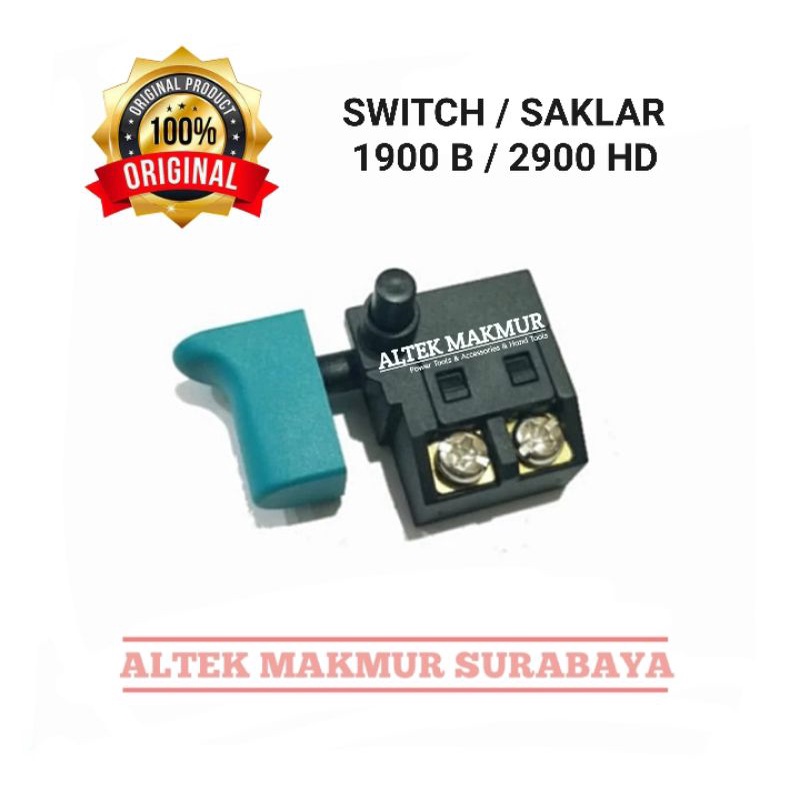 Jual NRT PRO Switch Saklar Tombol On Off Mesin Planer Serut Kayu Swit ...