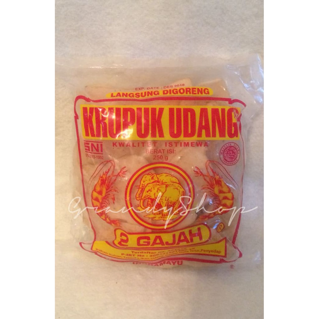 Jual Kerupuk Udang Cap Gajah Shopee Indonesia