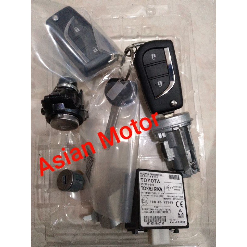 Jual kunci kontak set innova reborn immobilizer innova reborn remote ...