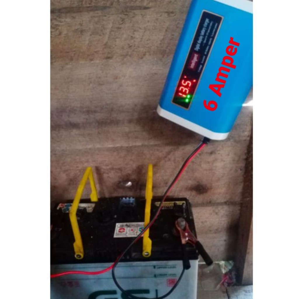 Jual Charger Aki 2A / 6A / 10A / 20A 12V / 24V Cas Aki Mobil Dan Motor
