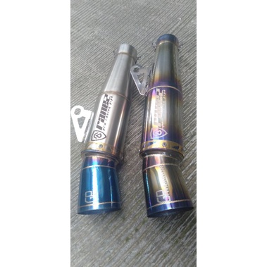 Jual ORIGINAL Canister Open Pipe Ranez Exhaust inlet 51mm | Shopee ...