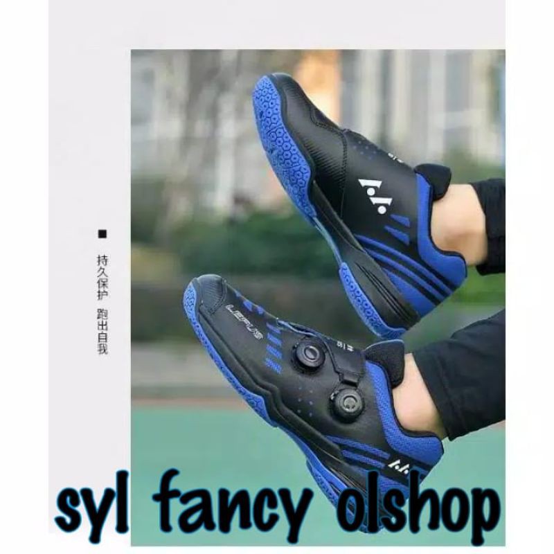 Jual Sepatu Lefus Badminton Volly Tennis Boa Sport Wanita Pria Original ...