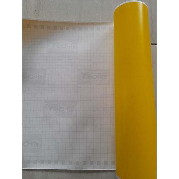 Jual stiker skotlet kuning doff | Shopee Indonesia