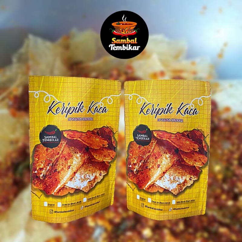 Jual Kripik Kaca Pedas Original By Sambal Tembikar Keripik Beling