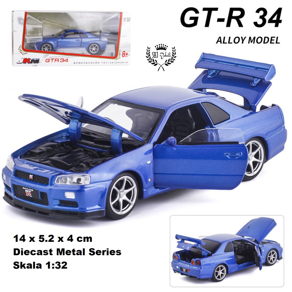 Nissan gtr deals r34 diecast