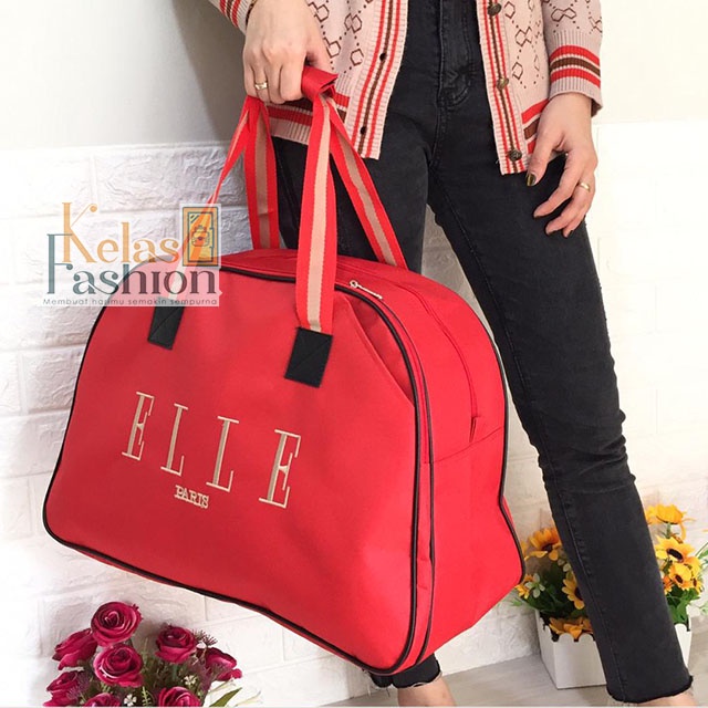 Jual Tas Travelbag Elle, Tas Berpergian Wanita, Tas TravelBag Wanita