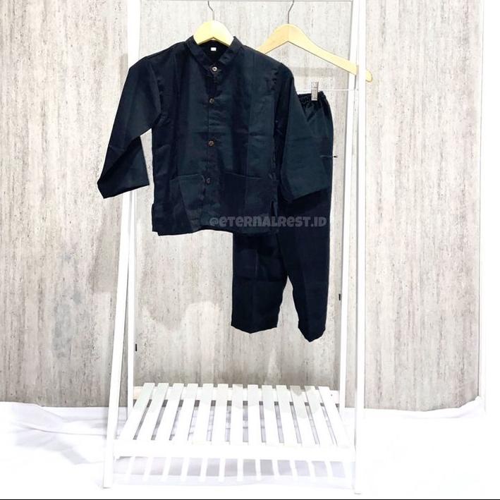 Jual Model Baru.. BAJU PANGSI ANAK POLOS / SETELAN PANGSI ADAT SUNDA