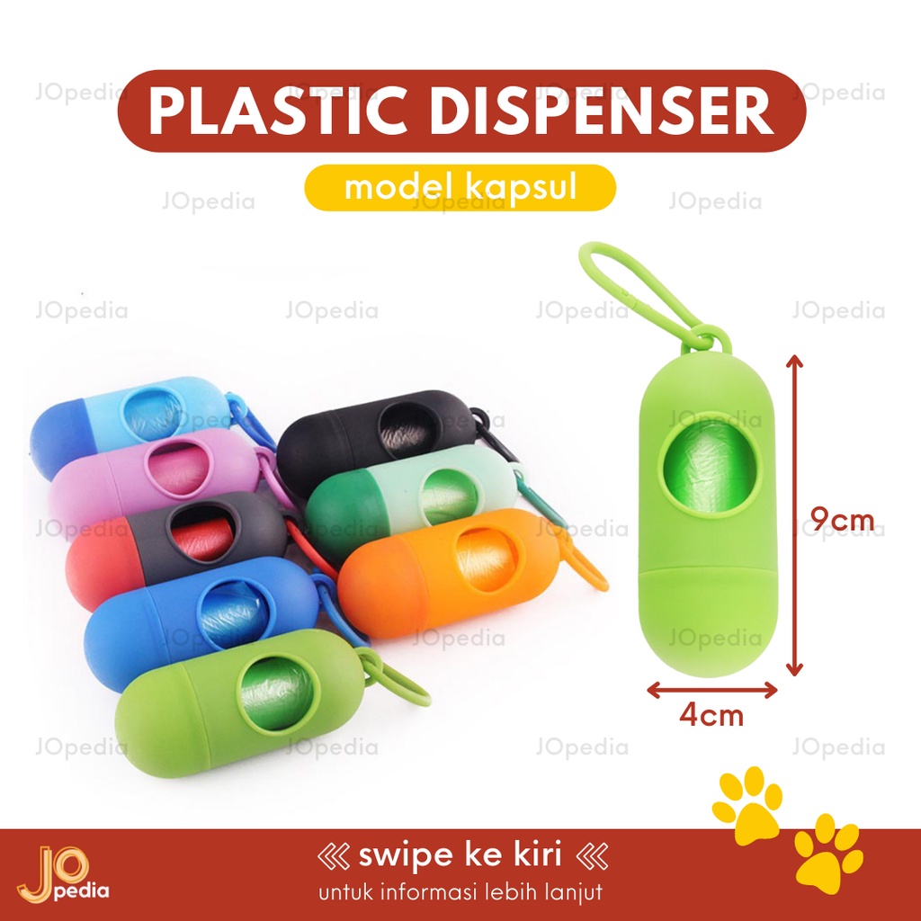 Jual DISPENSER PLASTIK POOP Tempat Plastik Pup Poop Bag Kucing Anjing ...