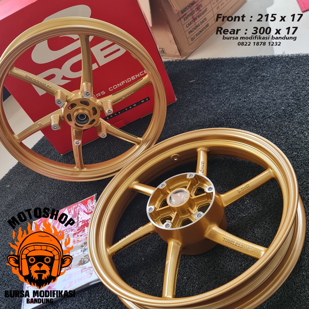 Jual RCB SP 522 Kawasaki Ninja 150 RR Original Velg RCB Racing Boy ...