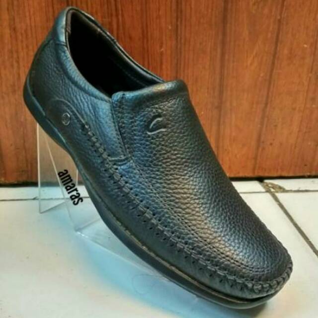 Jual Sepatu kulit CARVIL TYRONE black 100% original | Shopee Indonesia
