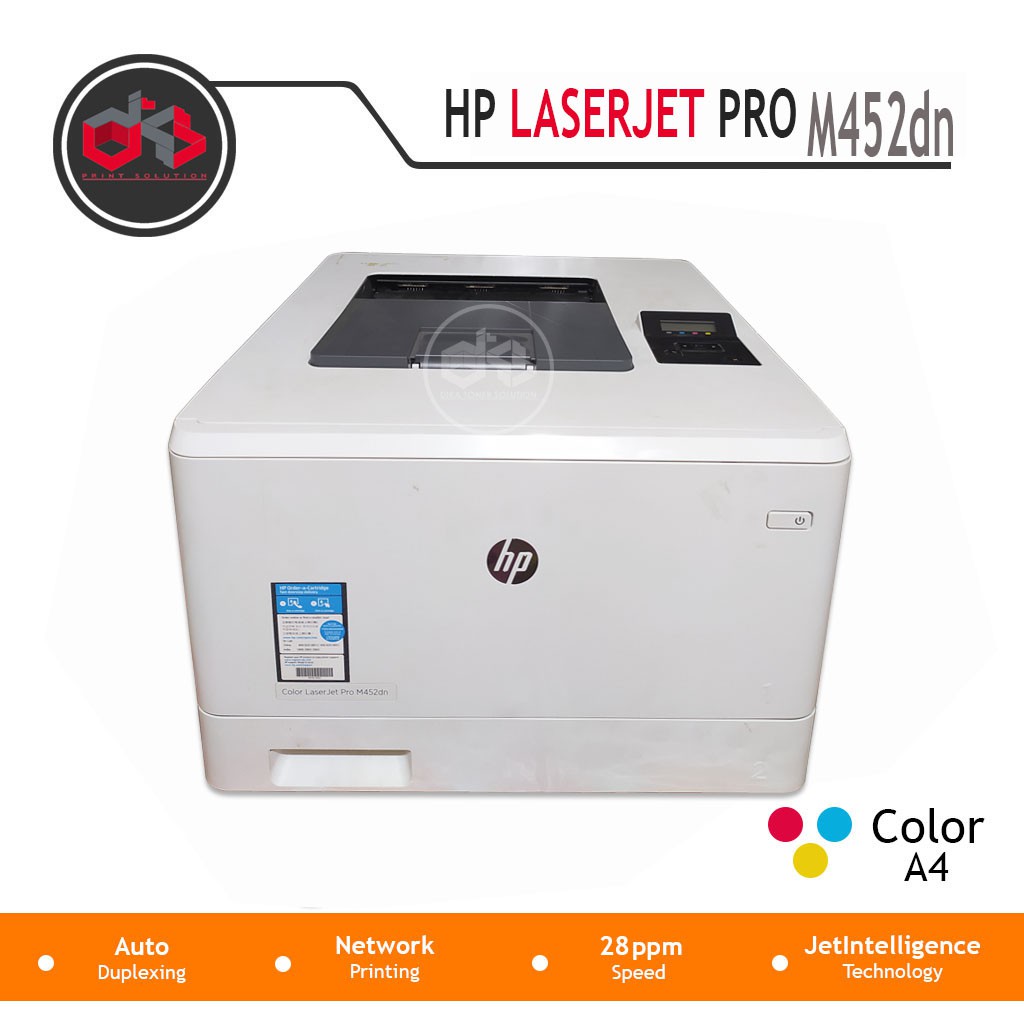 Jual Printer HP Color LaserJet Pro M452dn duplex Shopee Indonesia