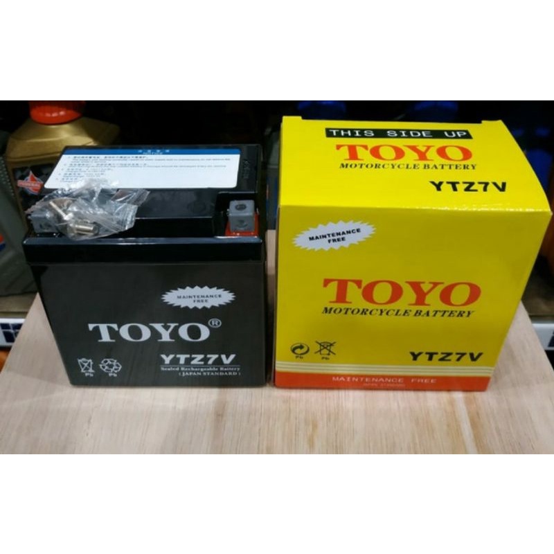 Jual Aki kering YTZ7V Nmax 155 / Aerox 155 / Lexi TOYO | Shopee Indonesia
