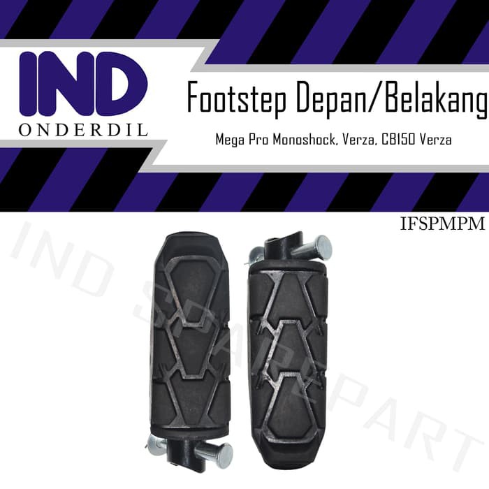 Jual Jual Footstep Foot Step Belakang Depan Mega Pro New Mono Shock Cb Verza Murah Shopee