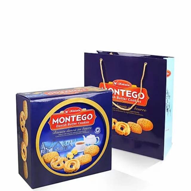 Jual TERMURAH Biskuit Kokola Montego Danish Butter Cookies 454 gr