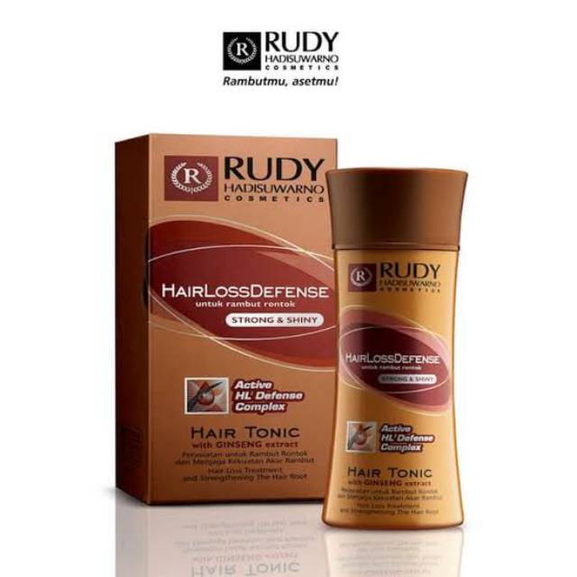Jual RUDI HADISUWARNO HAIRLOSS DEFENSE HAIR TONIC WITH GINSENG 225ML ...