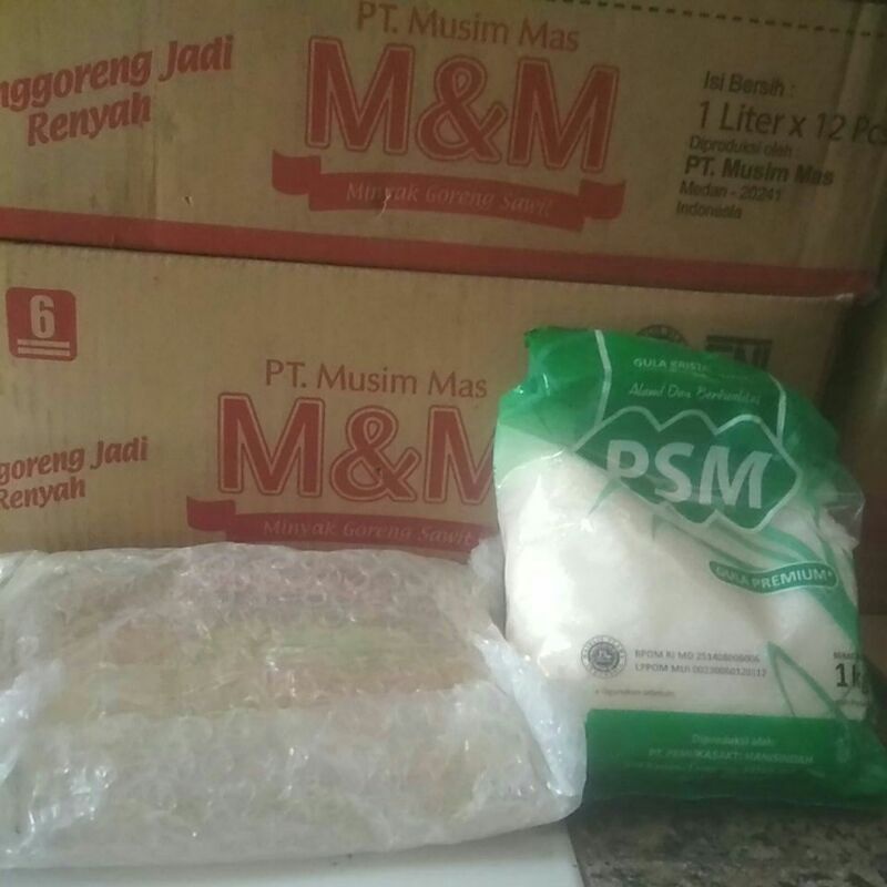 Jual minyak goreng sembako hemat (bundle hemat hidayah 825ml 3pcs