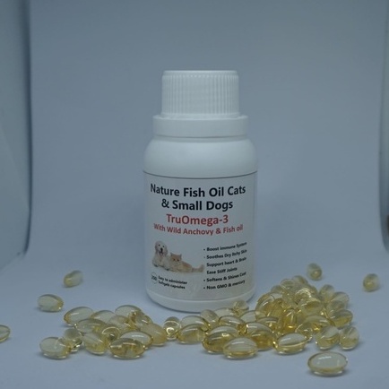 Jual Nature Fish Oil Cats & Small Dogs (200 softgel) fish oil Vitamin
