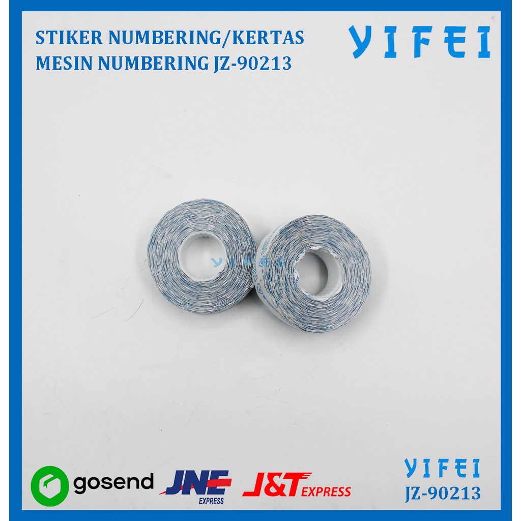 Jual STIKER NUMBERING/KERTAS MESIN NUMBERING 8 DIGIT YIFEI JZ-90213 ...