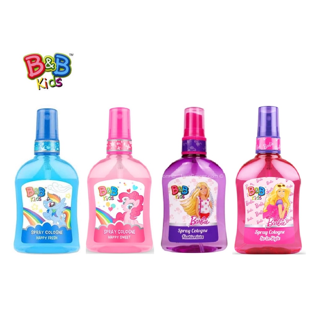 Jual B&B SPRAY COLOGNE FASHION 125ML - PARFUM BAYI | Shopee Indonesia