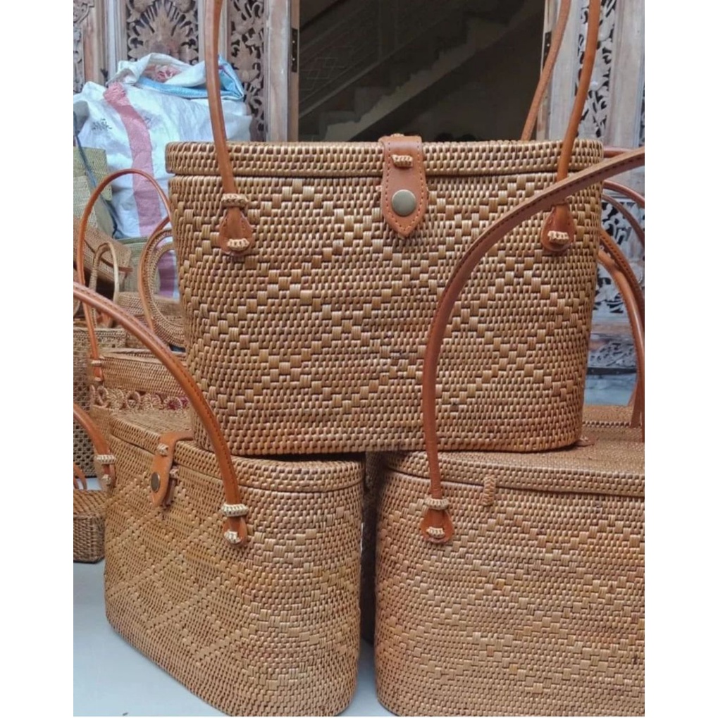 Jual Tas Jinjing Tas Ate Bali Rattan Bag Shopee Indonesia 