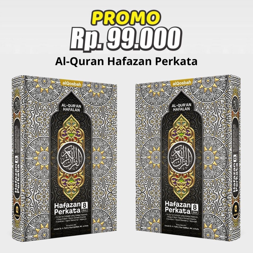 Jual Al Quran Hafazan Perkata Original Al Qosbah Shopee Indonesia